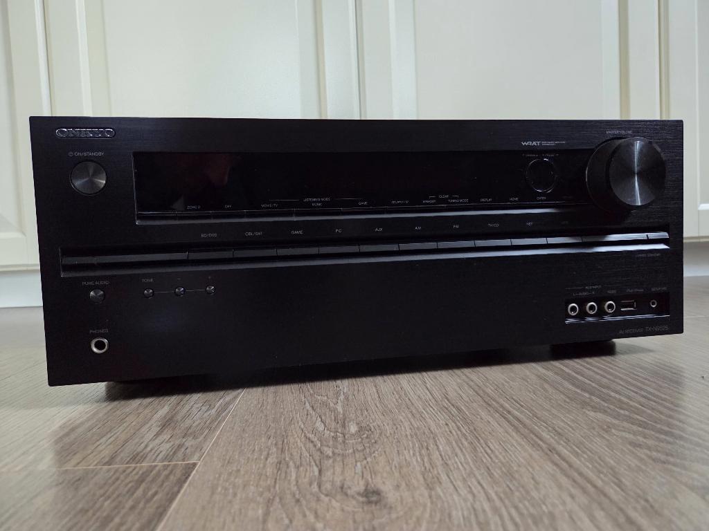 Onkyo TX-NR525 5.2 Receiver, Gebruikt, Ophalen of Verzenden, 120 watt of meer, Onkyo