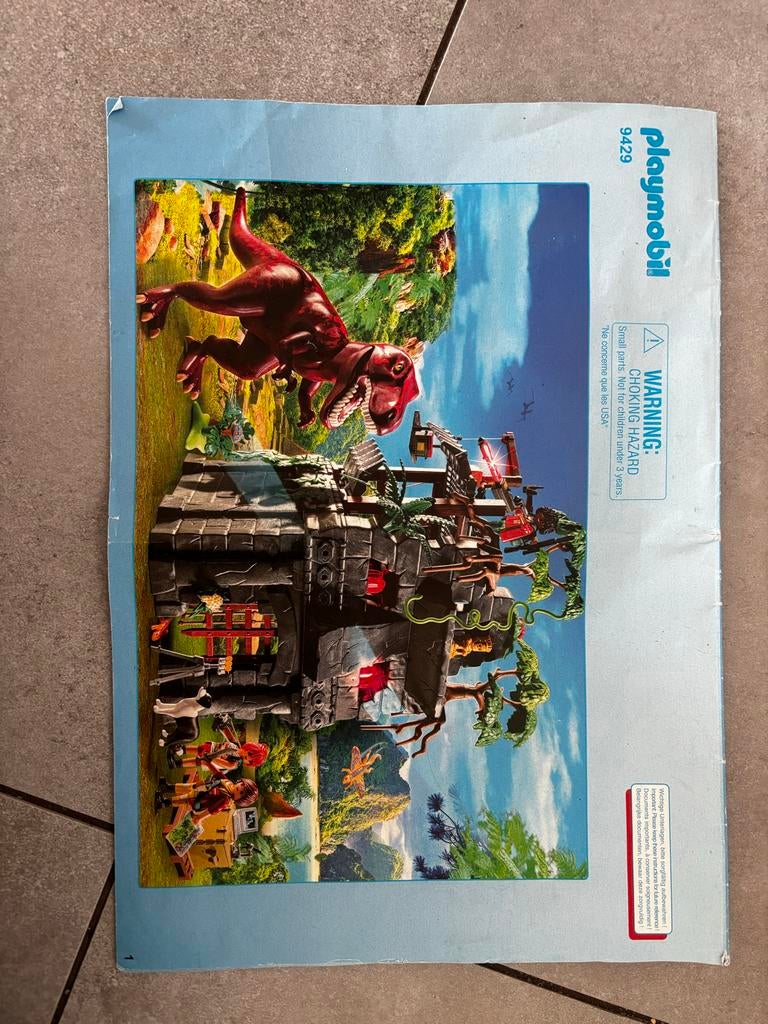 Playmobil 9429 Dino Onderzoekstation, Kinderen en Baby's, Speelgoed | Playmobil, Ophalen, Gebruikt, Complete set