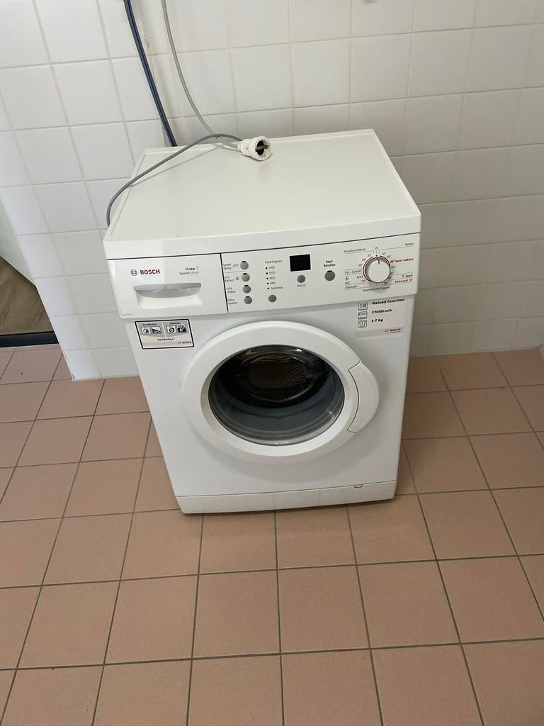 Bosch Maxx 7 SportsEdition Wasmachine - 7 kg, A+, Ophalen, 6 tot 8 kg, 85 tot 90 cm, Minder dan 1200 toeren