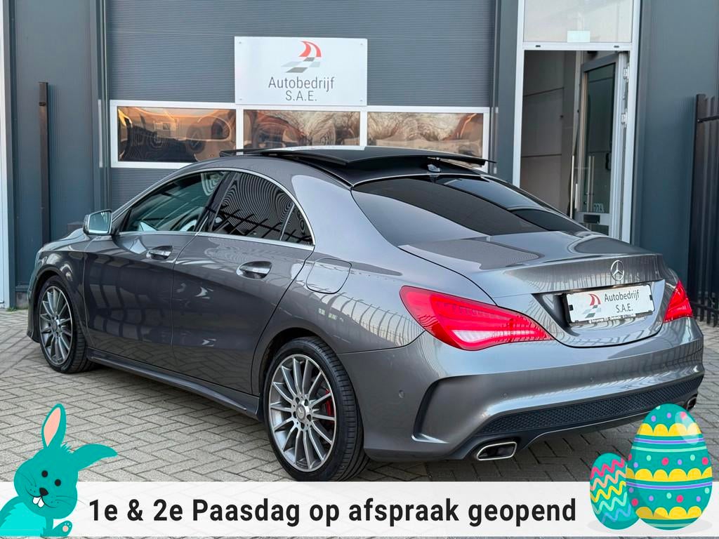 Mercedes-Benz CLA-klasse 200 AMG Line PANO MEMORY SFEER XENO, Gebruikt, Euro 6, 715 kg, Open dak