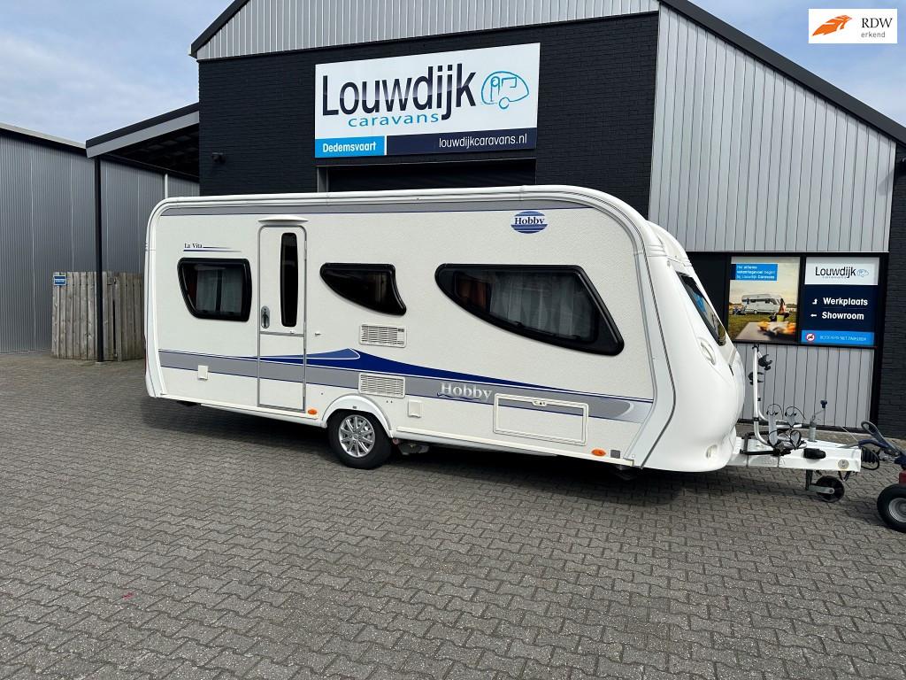 HOBBY La Vita 495 UL ’09 (Mover, Enkele Bedden), Rondzit, Hobby, 7 tot 8 meter, Bedrijf