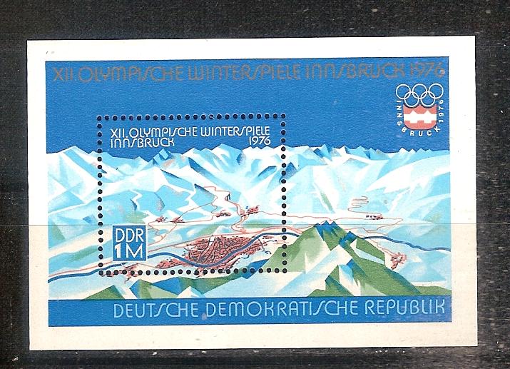 DDR blok 43 pf, Postzegels en Munten, Postzegels | Europa | Duitsland, Ophalen of Verzenden, DDR, Postfris