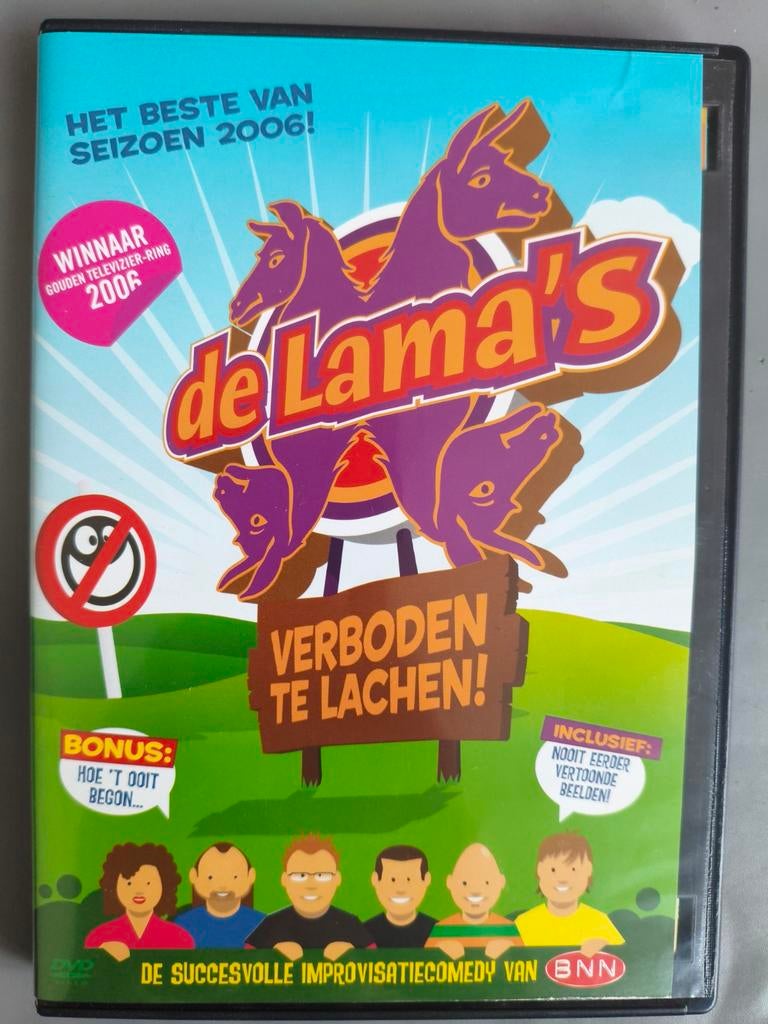 De Lama's - Verboden te Lachen! DVD, Ophalen of Verzenden