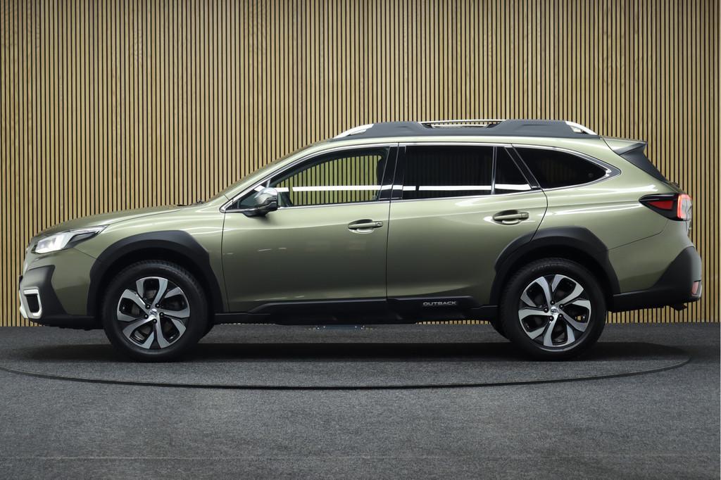 Subaru Outback 2.5i Premium | Navigatie | Lederen interieur, 12 maanden, Gebruikt, Zwart, 4 cilinders