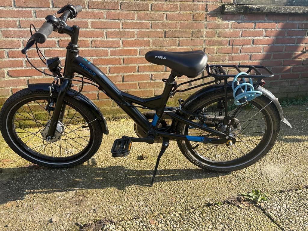 Pegasus Arcona kinderfiets 18 inch met versnellingen, Ophalen, Gebruikt, 16 tot 20 inch