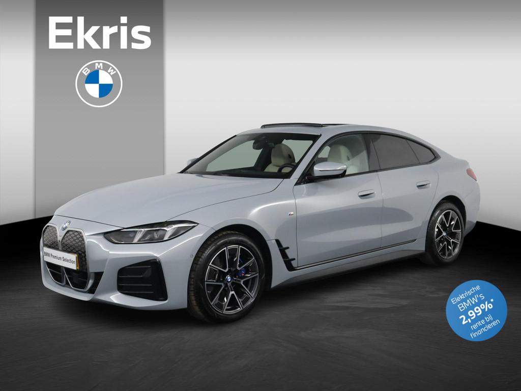 BMW i4 eDrive35 M Sport Edition 70 kWh | Glazen Panoramadak, Auto's, BMW, Bedrijf, Te koop, i4, Adaptive Cruise Control, Airconditioning