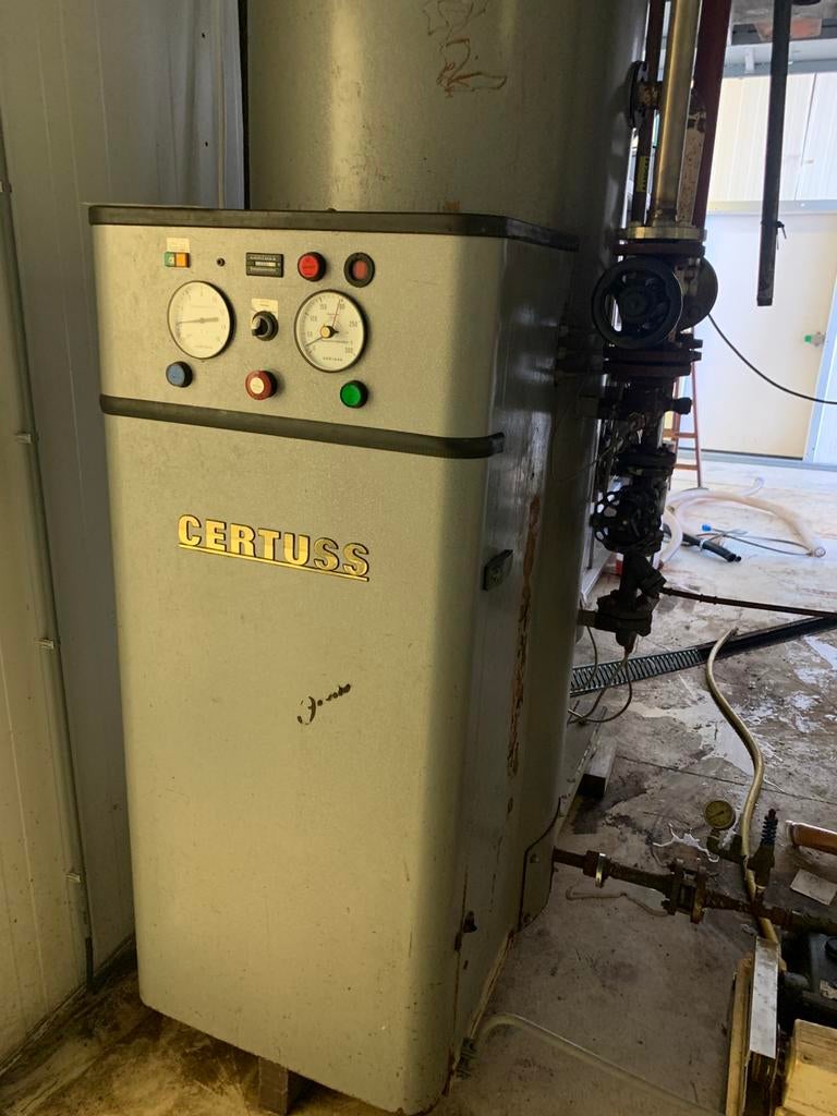 Stoomgenerator gasgestookt certus junior, Ophalen, 100 liter of meer, Boiler, Minder dan 3 jaar oud