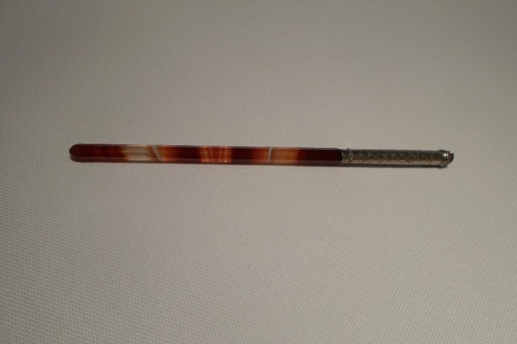 Agaat Kroontjespen Houder, Ophalen of Verzenden