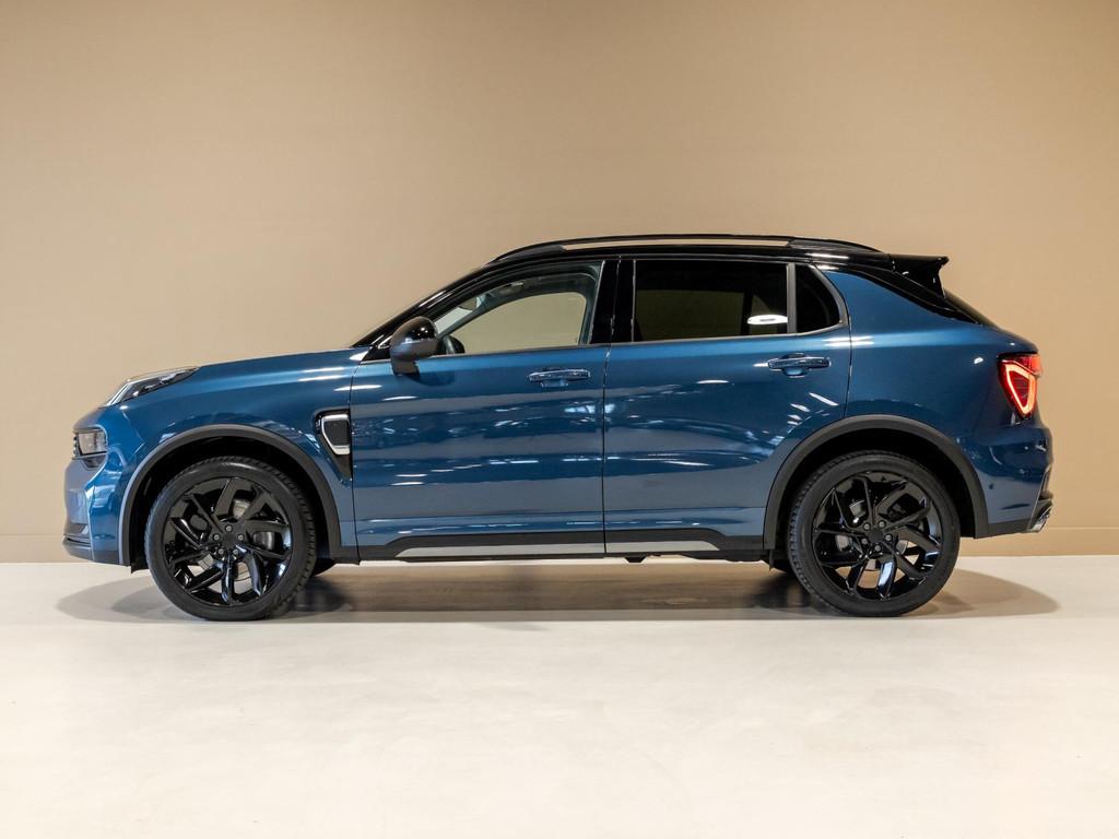 Lynk & Co 01 1.5 / 261pk / Blackstyle, Stof, Met garantie (alle), Blauw, Plug-in hybride