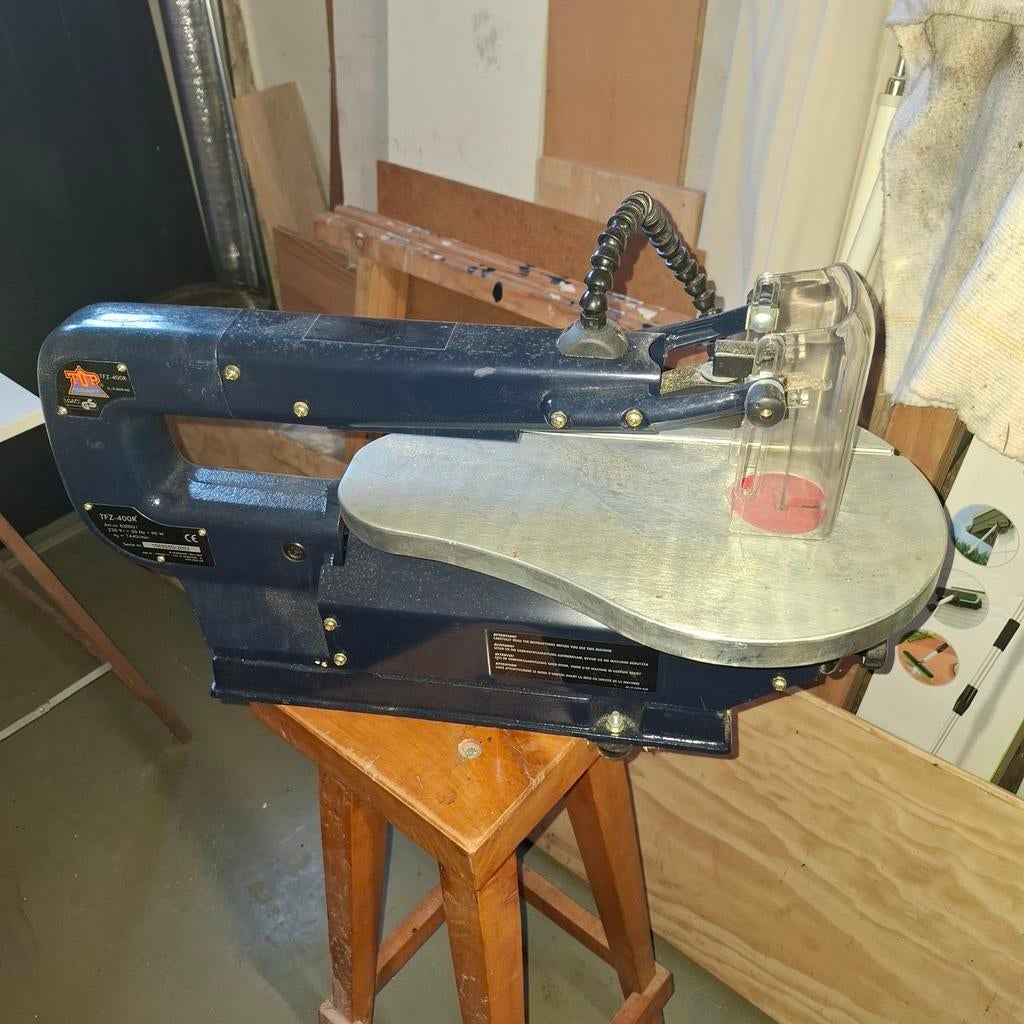 Top Craft TFZ-400R Figuurzaag - 90W, Doe-het-zelf en Verbouw, Gereedschap | Zaagmachines, Ophalen, Minder dan 30 mm, Gebruikt