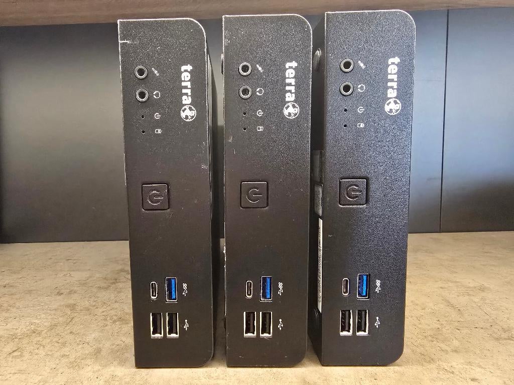 STUNT: Terra Micro -Intel Core i3 9100 -8GB DDR4-256Gb -Wifi, 8 GB, Ccservice, Refurbished, Ophalen of Verzenden