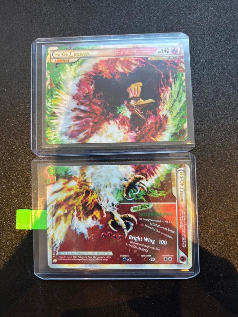 Ho-oh Legend pokemonkaart, Hobby en Vrije tijd, Ophalen of Verzenden, Zo goed als nieuw