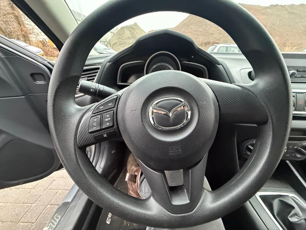 Mazda 3 1.6 Cool, Voorwielaandrijving, 1160 kg, Stof, Zwart