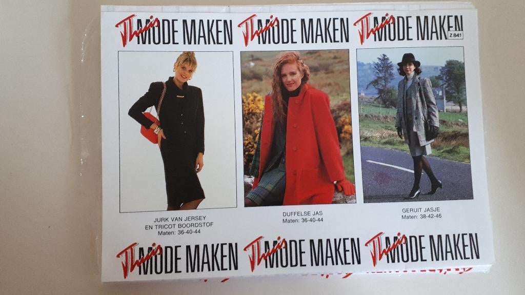 94... mode maken ,, Ophalen of Verzenden, Nieuw, Vrouw, Knipmode