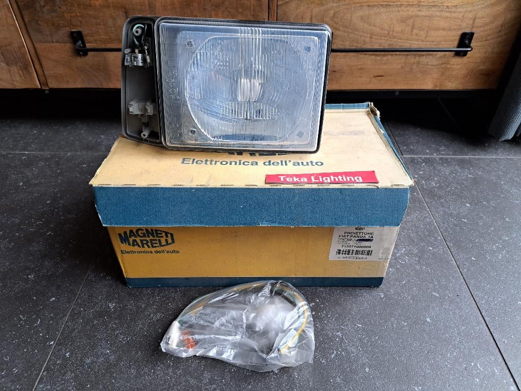 Fiat Panda I (141) Koplamp Magneti Marelli Rechts, Ophalen of Verzenden, Nieuw, Fiat