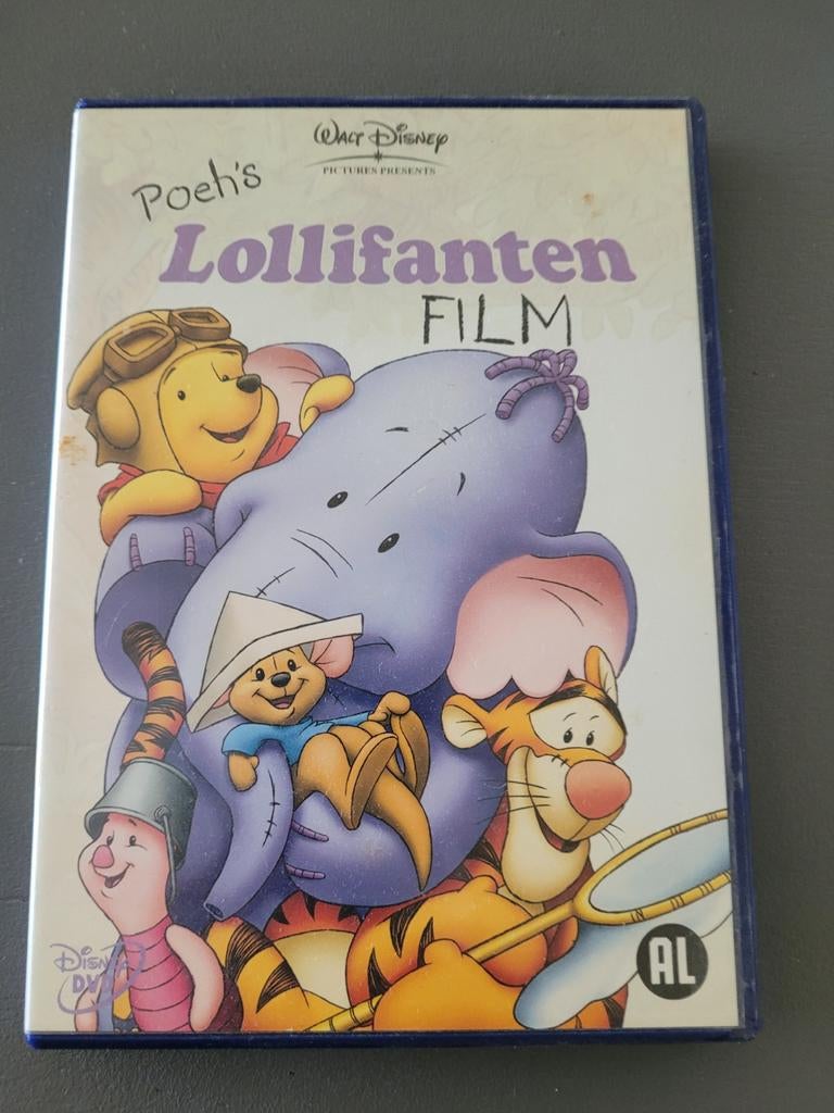 Pooh's Lollifanten Film - Disney DVD, Avontuur, Gebruikt, Alle leeftijden, Ophalen of Verzenden