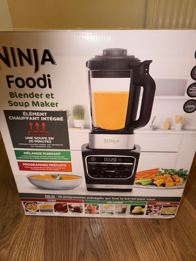 Ninja HB150EU (soep)blender NIEUW IN DE DOOS, Ophalen of Verzenden, Nieuw, Blender