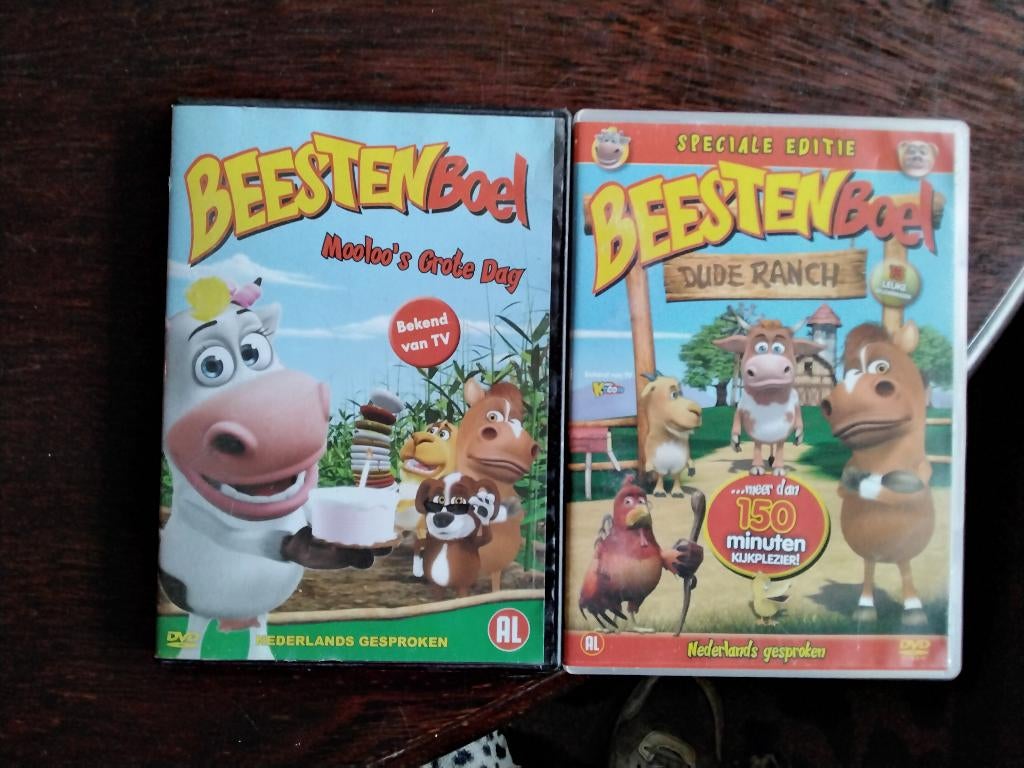 Beestenboel 2 dvds, origineel, Avontuur, Alle leeftijden, Boxset, Ophalen of Verzenden