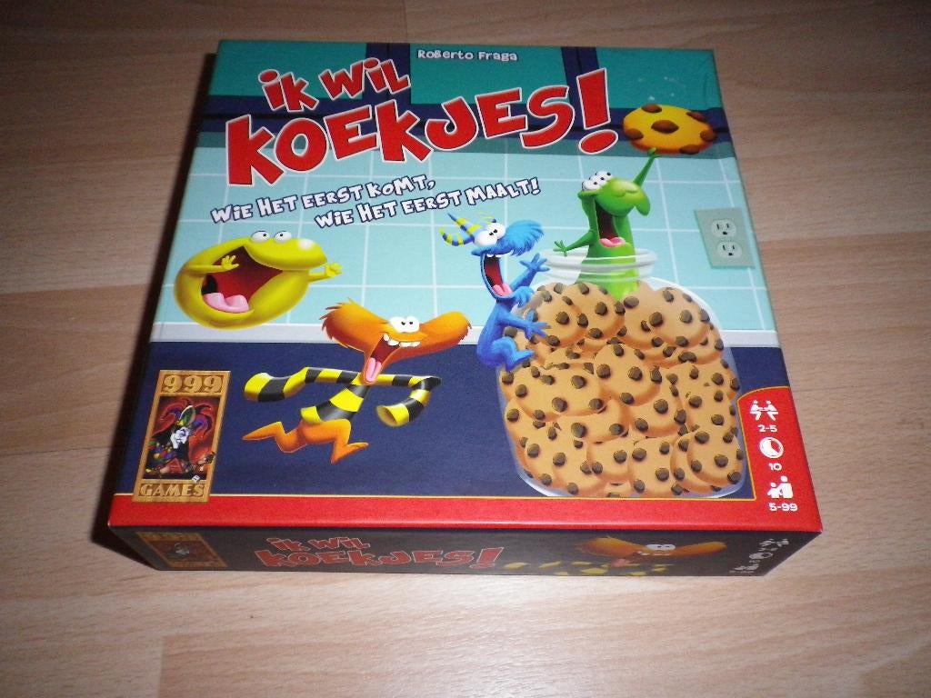 Ik wil koekjes 999 spel, Ophalen of Verzenden, Zo goed als nieuw, 999 Games bv