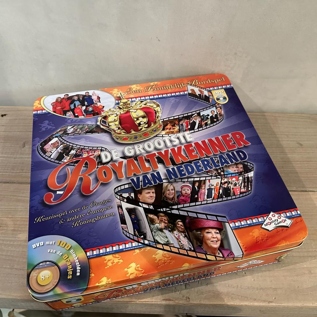 Bordspel de grootste royalty kenner van Nederland, Verzamelen, Koninklijk Huis en Royalty, Ophalen of Verzenden, Zo goed als nieuw