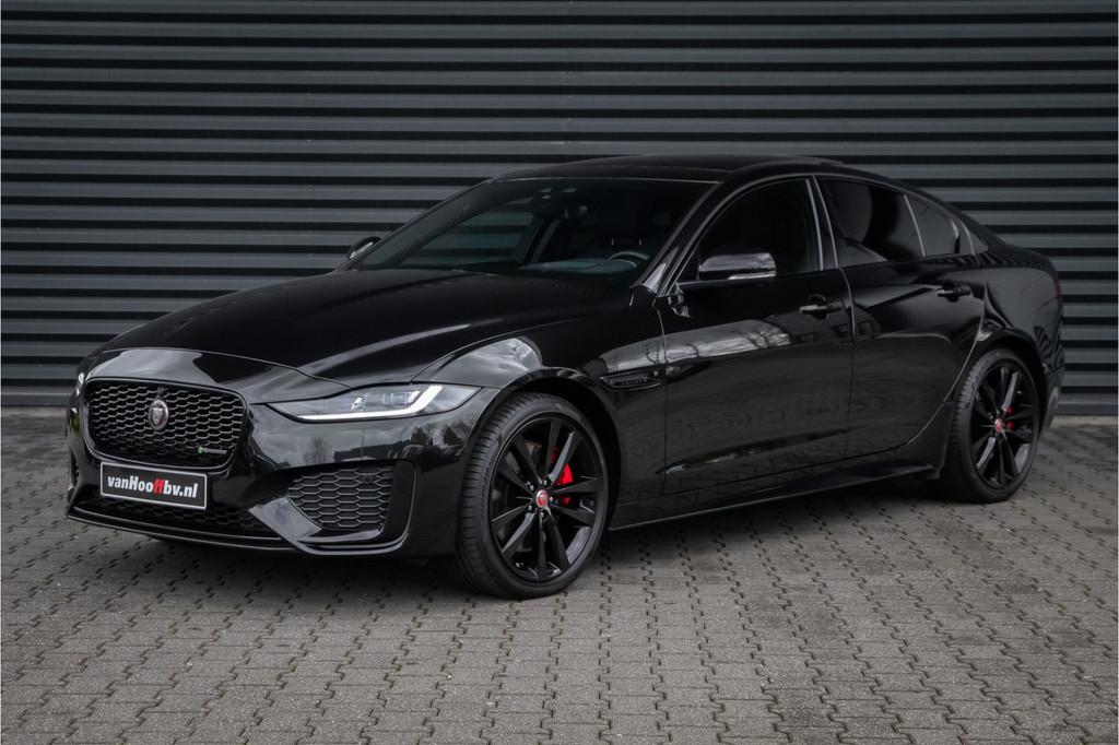 Jaguar XE P300 AWD R-Dynamic HSE Full options (bj 2019), Auto's, Jaguar, Automaat, Gebruikt, Zwart, 4 cilinders