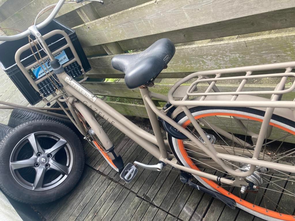 Gazelle Heavy Dutchie damesfiets, 55 cm of meer, Ophalen of Verzenden, Gebruikt, Minder dan 10 versnellingen