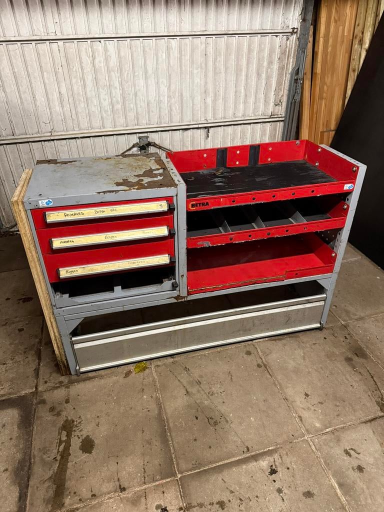 Bedrijfswageninrichting, Auto diversen, Ophalen, Nieuw