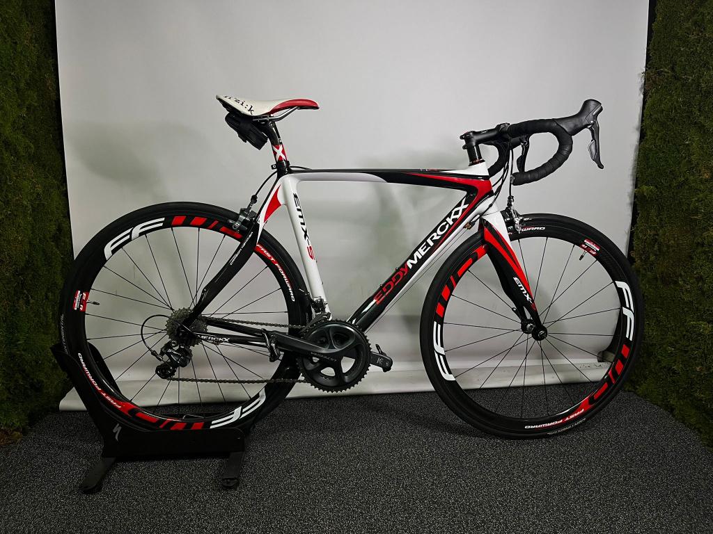 Eddy merchX EMX - S, 28 inch, Carbon, 49 tot 53 cm, Zo goed als nieuw