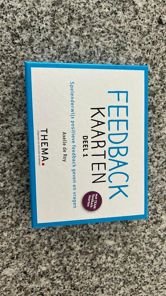 Axelle de Roy - 1 Feedback kaarten, Boeken, Nieuw, Ophalen of Verzenden, Ontwikkelingspsychologie, Axelle de Roy