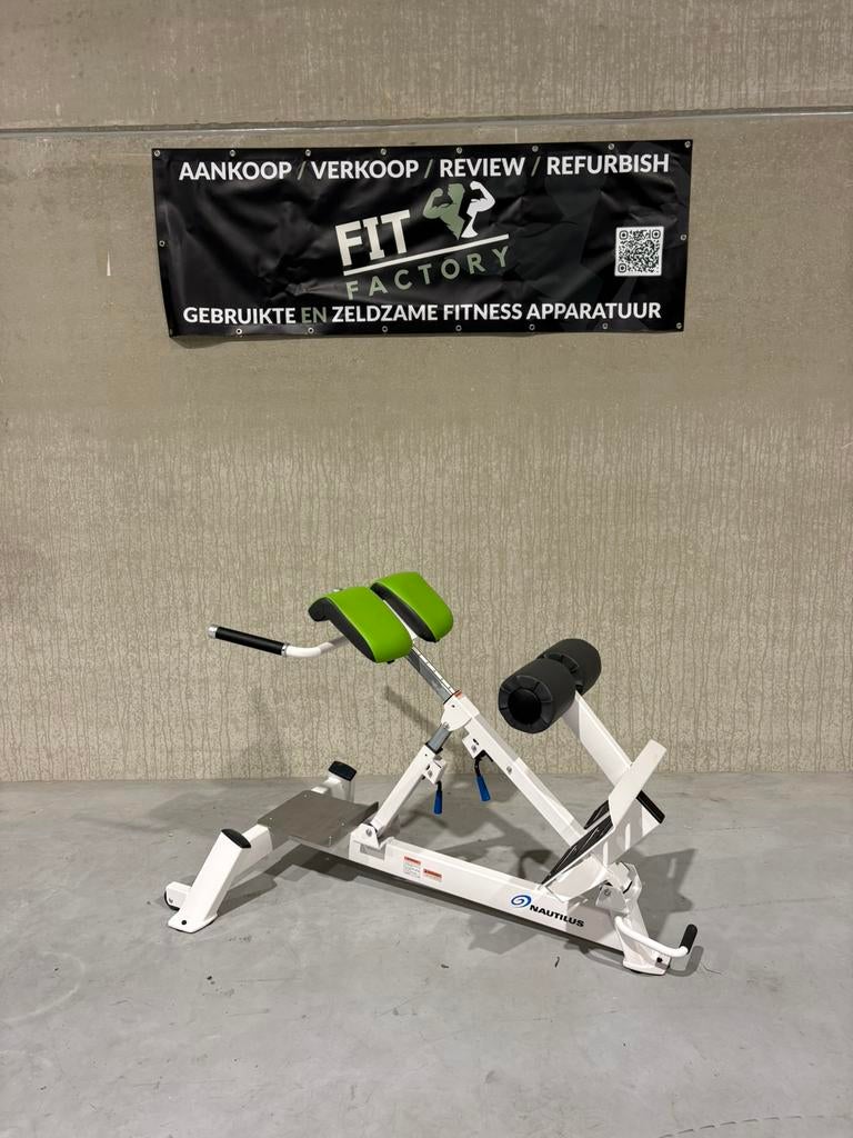 Nautilus Hyperextension ZGAN, Sport en Fitness, Ophalen of Verzenden, Zo goed als nieuw, Overige typen