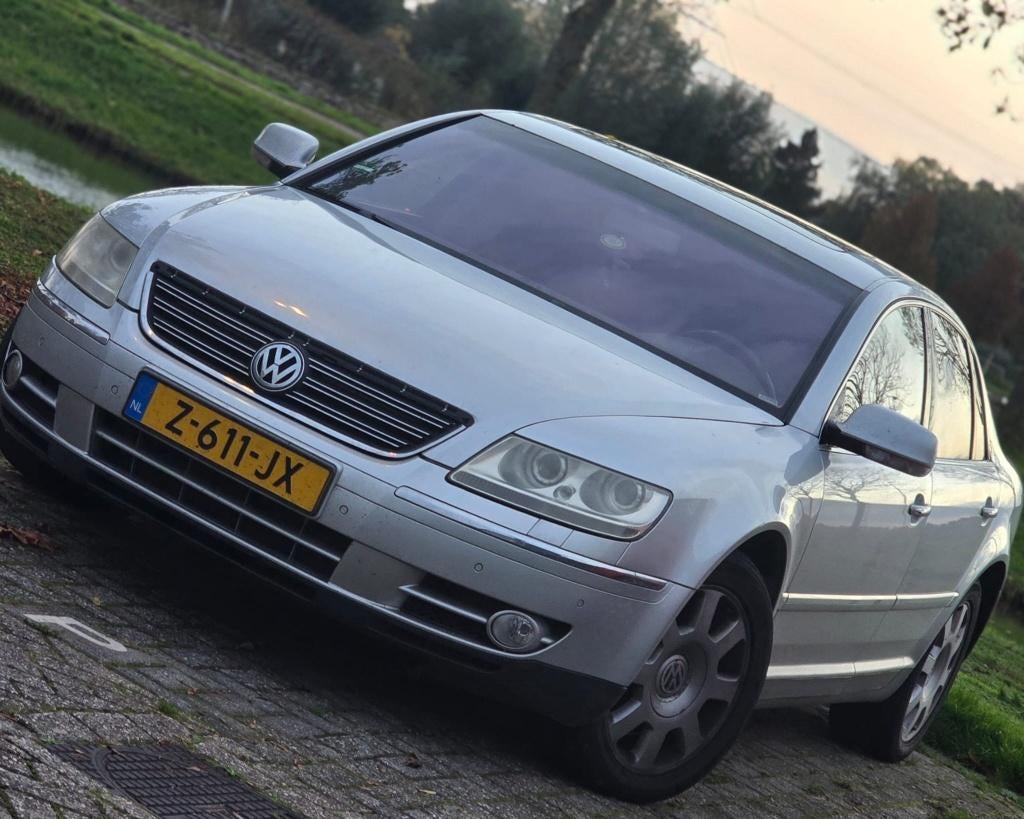 Volkswagen Phaeton 4.2 V8 4-Motion - 334 pk - LPG, Auto's, Automaat, 4172 cc, 138 €/maand, Leder