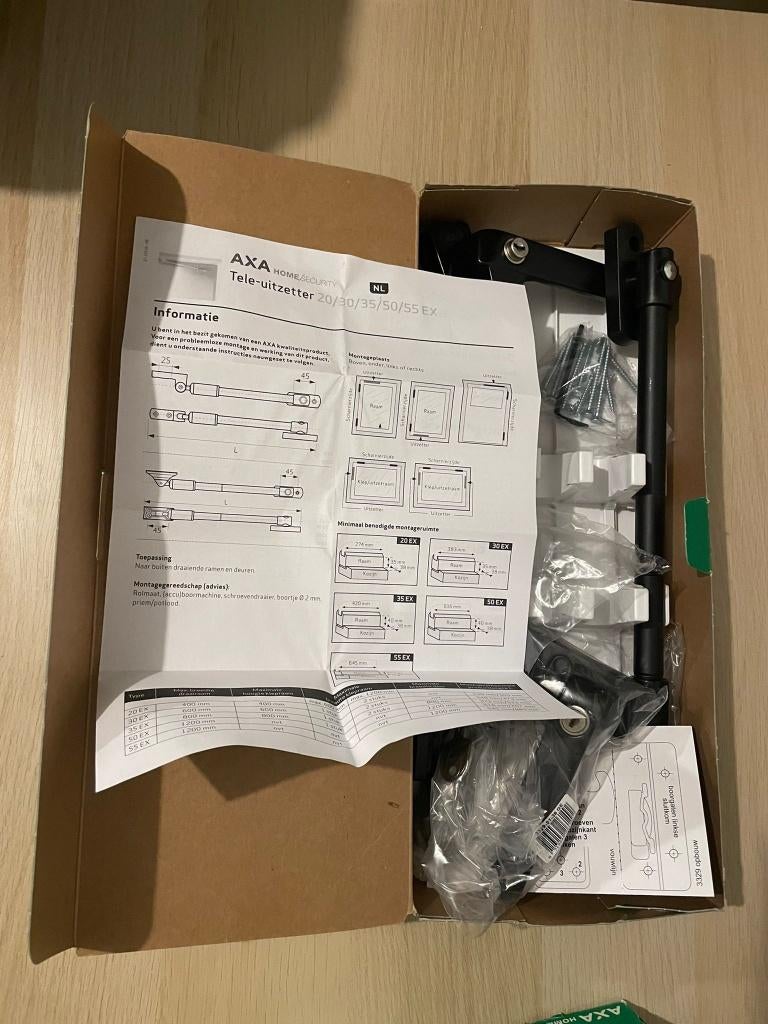 Axa raamsloten - twee stuks, Ophalen, Nieuw, Rvs, Slot