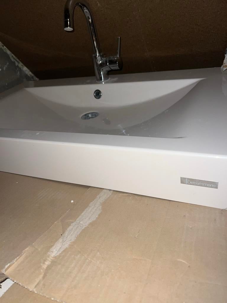 Detremmerie wastafel met kraan, Ophalen of Verzenden, Zo goed als nieuw