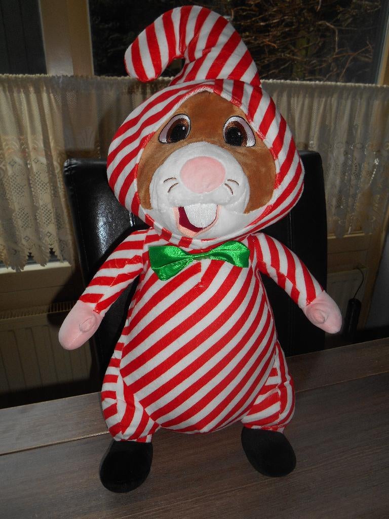 AH hamster kerst 50 cm kersthamster albert heijn, Albert Heijn, Ophalen of Verzenden