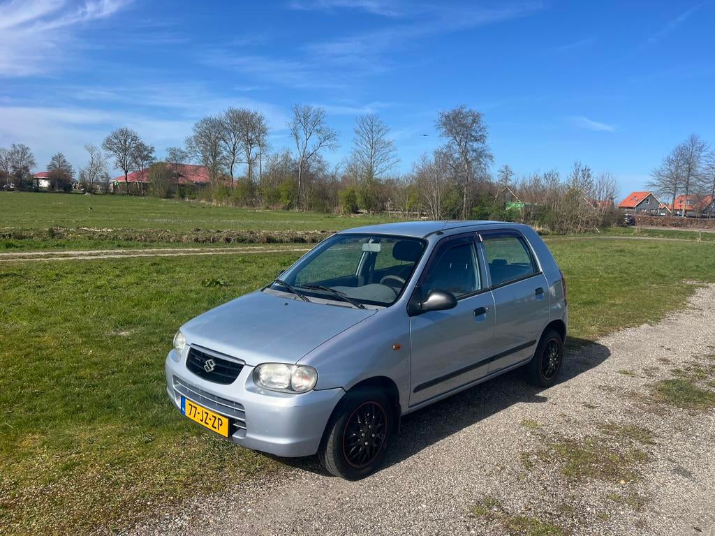 Suzuki Alto 1.1 2002 Grijs, Auto's, Voorwielaandrijving, 750 kg, 4 cilinders, 4 stoelen