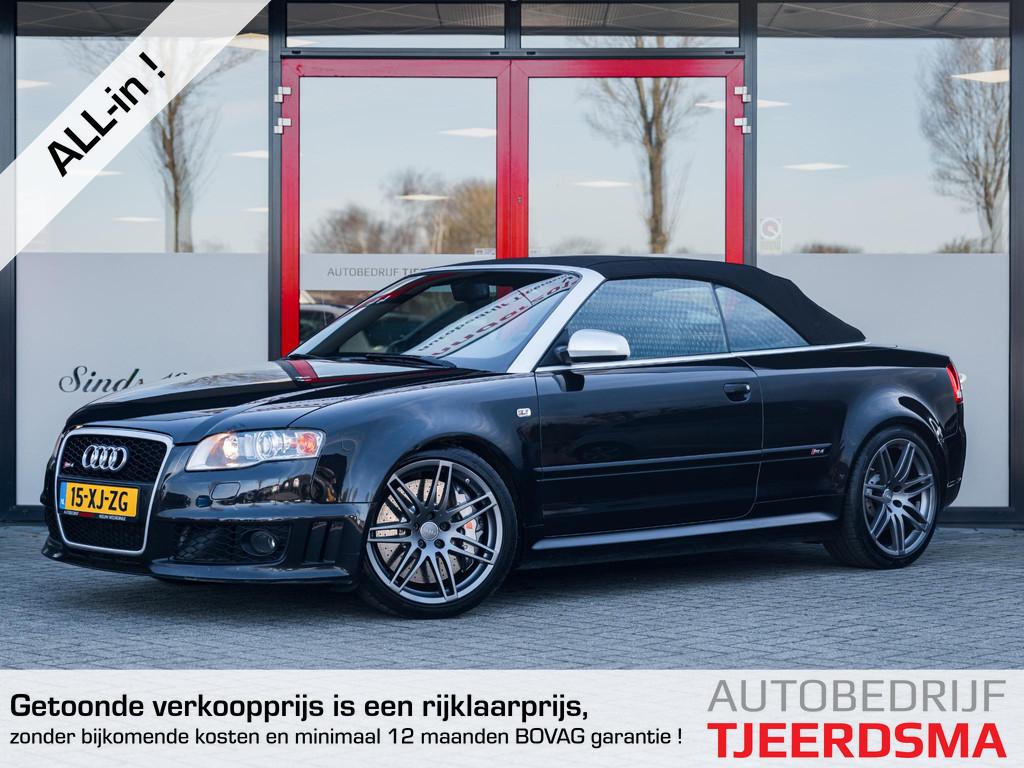 Audi A4 Cabriolet 4.2 V8 RS 4 quattro | Ceramic Schijven | B, 12 maanden, Gebruikt, 8 cilinders, 4 stoelen