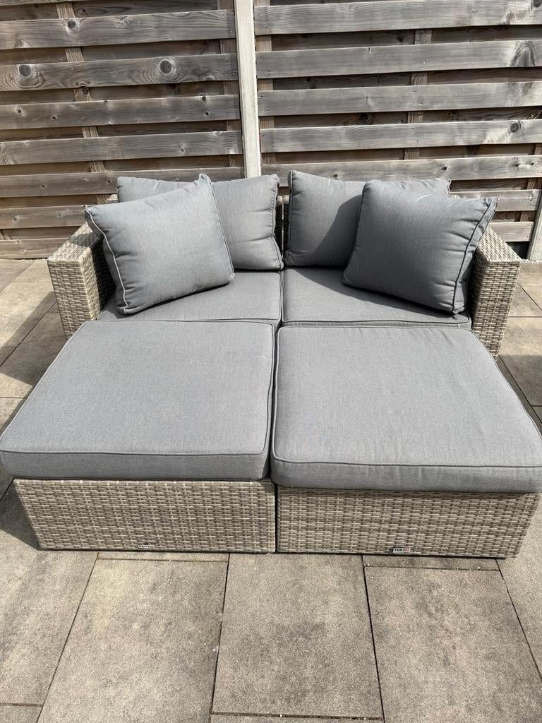 Forza Barolo loungeset (Ash Grey, incl. kussens), Tuin en Terras, Ophalen
