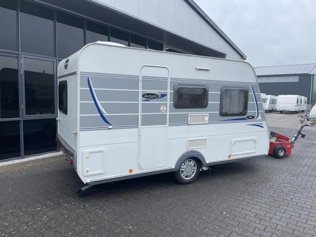 Caravelair Antares Luxe 390 Bed + Zit + WC 770KG Bovag 2024!, Bedrijf, Treinzit, 750 - 1000 kg, Caravelair