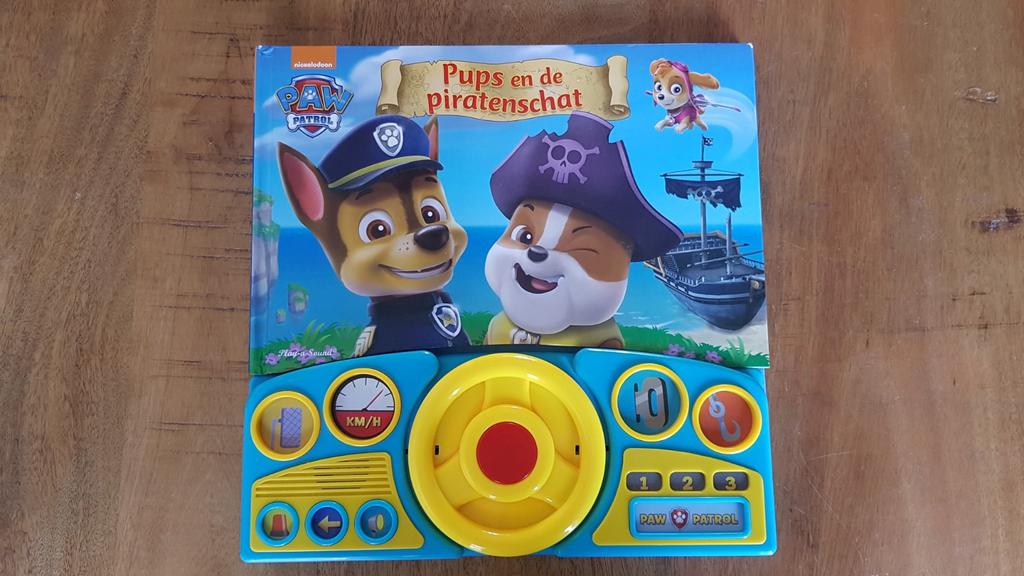 Paw Patrol geluidenboek - Pups en de piratenschat, Boeken, Ophalen of Verzenden, Zo goed als nieuw