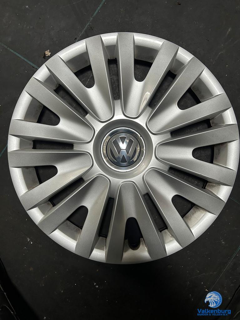 ORIGINELE VW Golf 6 5K wieldoppen 15 inch, Gebruikt, -, Verzenden, -