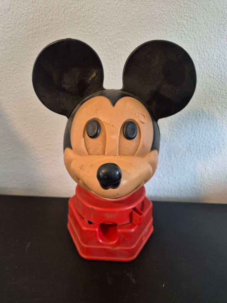 Vintage Mickey Mouse, Ophalen of Verzenden, Mickey Mouse, Gebruikt, Beeldje of Figuurtje