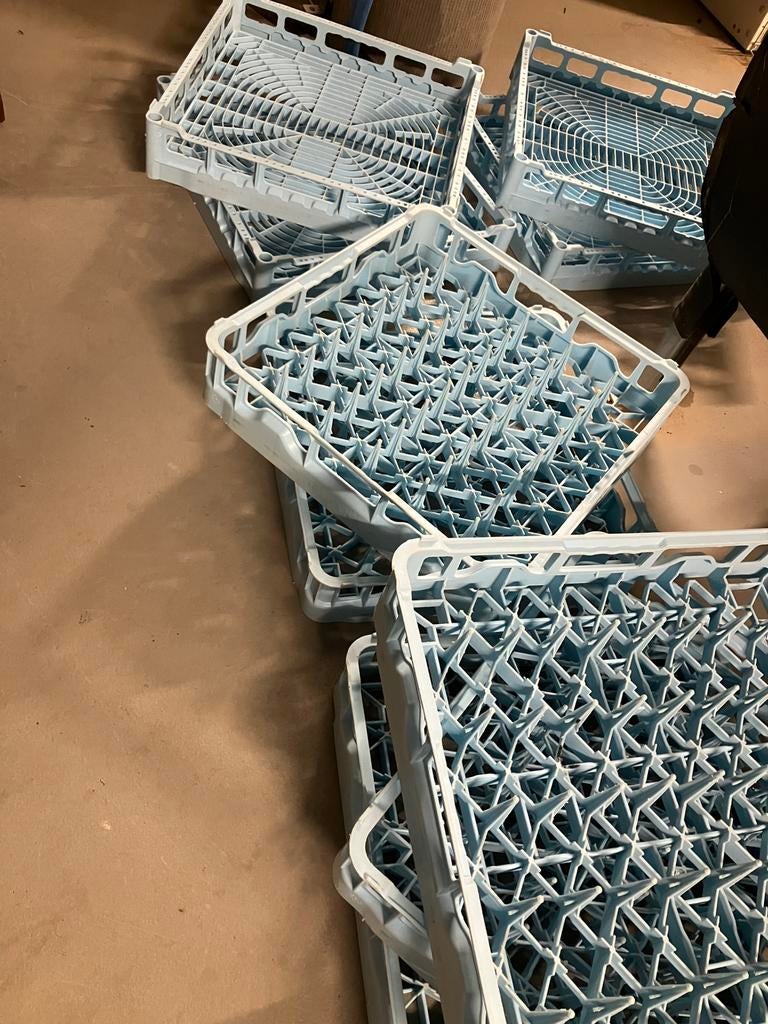 Hobart vaatwaskorven, Zakelijke goederen, Horeca | Keukenapparatuur, Ophalen, Gebruikt, Wassen en Drogen