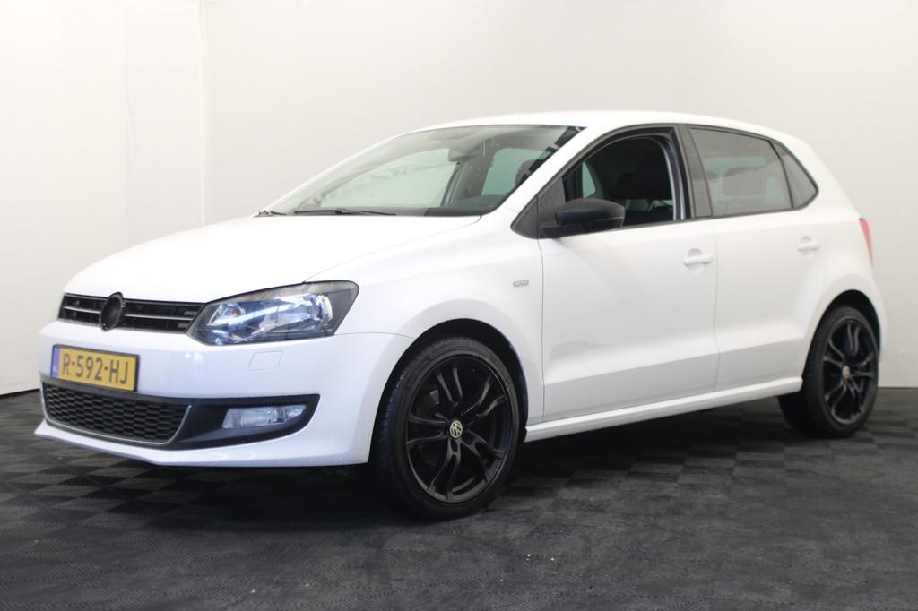 Volkswagen Polo 1.4-16V Comfortline |Navi|Stoelverwarming| *, Voorwielaandrijving, Zwart, 4 cilinders, Wit