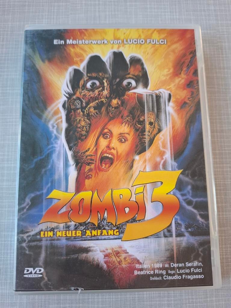 Zombi 3 - Duitse Import DVD -  Lucio Fulci, Vanaf 16 jaar, Ophalen of Verzenden, Gebruikt, Vampiers of Zombies