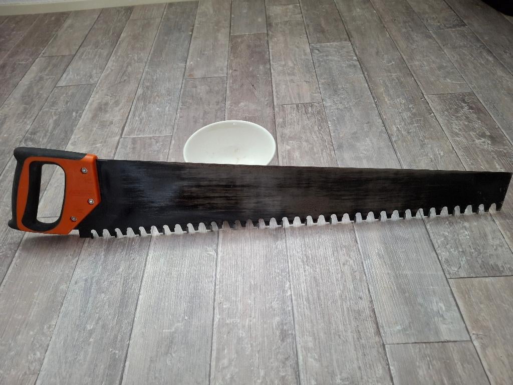 scherpe gasbeton zaag 60 cm., Ophalen of Verzenden, Zo goed als nieuw