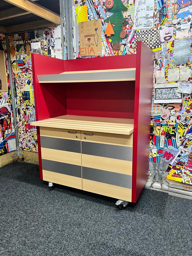 Kantinimeubel Restaurantmeubel Keukenblok Winkelmeubel, Ophalen, 100 tot 150 cm, 200 cm of meer, Zo goed als nieuw