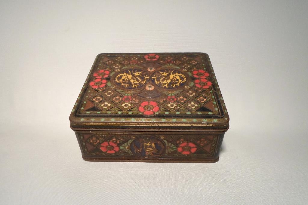 Blik Niemeijer's Koffie en Thee Draken, Ophalen of Verzenden, Gebruikt, Overige