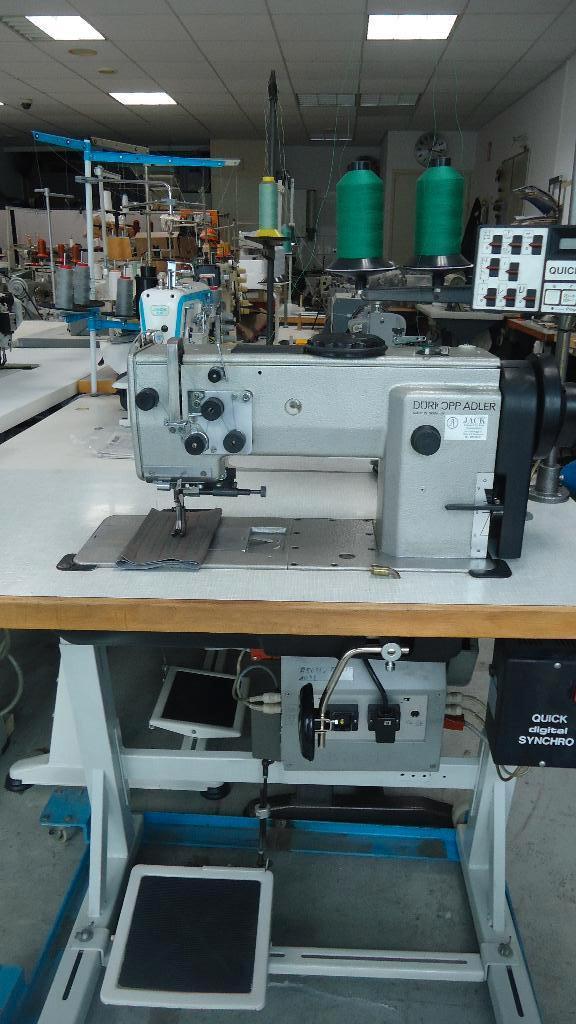 Industrie Naaimachine Adler 3 Voudig Transport Half aut.467, Overige merken, Gebruikt, Ophalen of Verzenden, Naaimachine