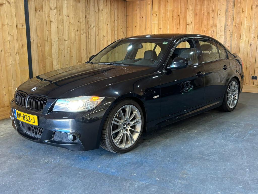 BMW 3-serie 318i Sedan 2008 Facelift M-pakket Lci Alcantara, Achterwielaandrijving, Zwart, Bedrijf, Handgeschakeld