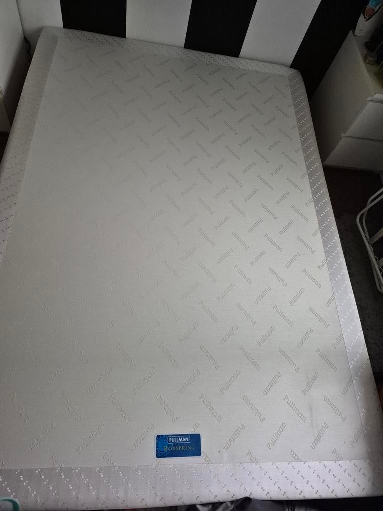 Boxspring 140x200, Ophalen, Tweepersoons, 140 cm
